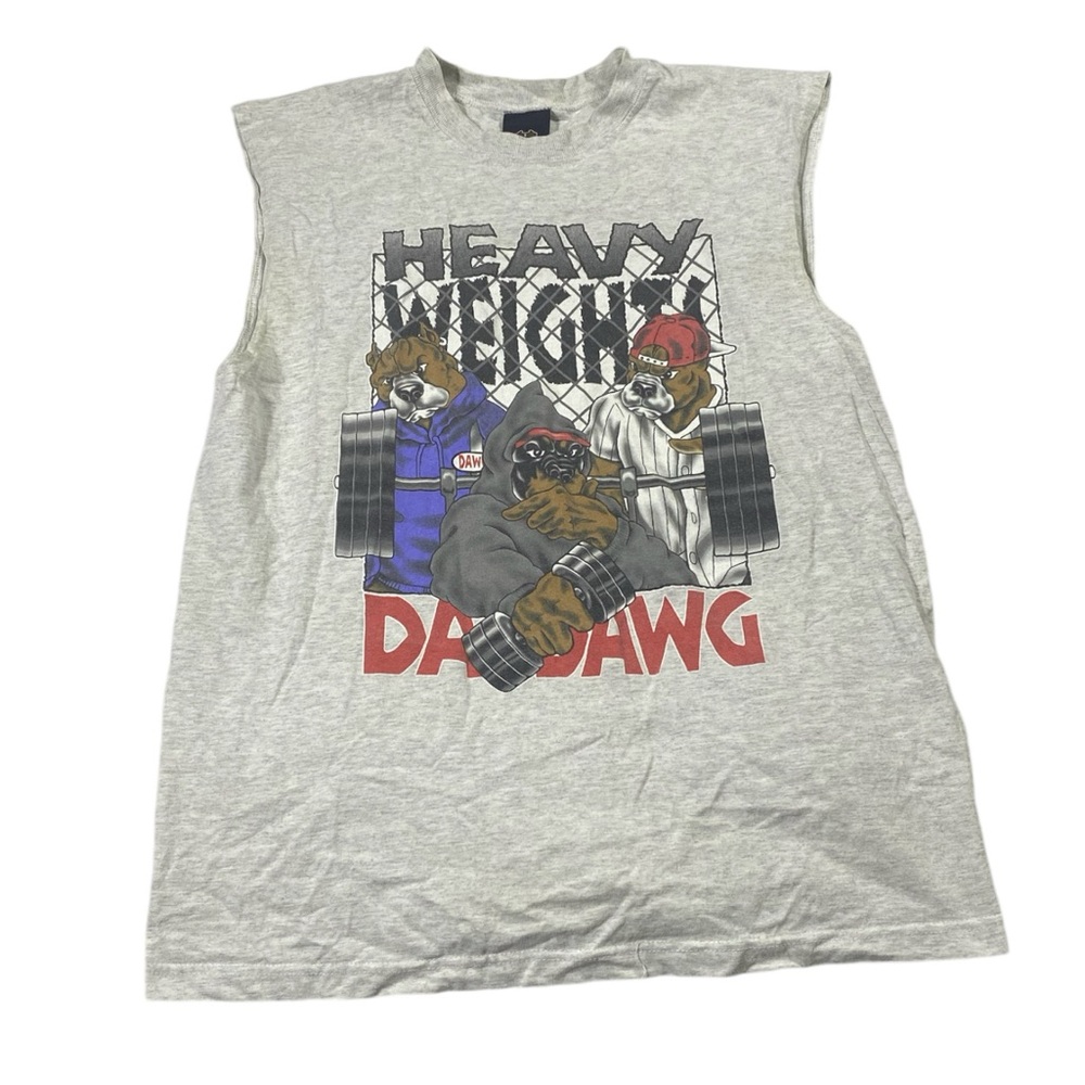 Vintage Heavy Weights DaDawg Y2K Tank Top Large
